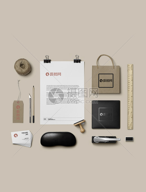 企业VI系统样机贴图模板 高效展现品牌形象的专业利器